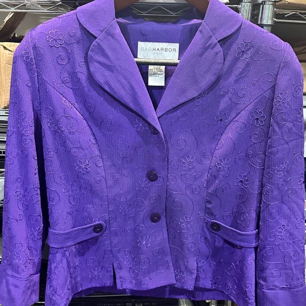 Sag-harbor Women's Purple Jacket